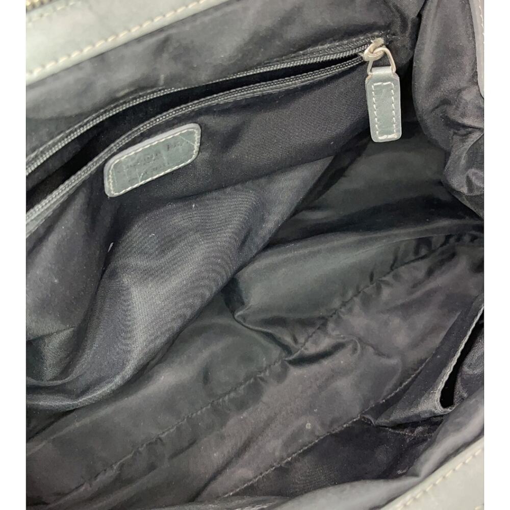 Christian Dior Gray Satin Charming Cannage - Picture 5 of 8